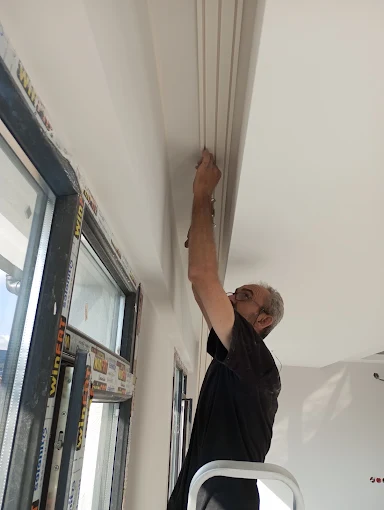Korniş montaj çalışması